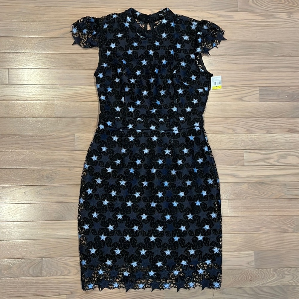 Romeo + Juliet Black/Navy Mid Dress